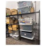 2 Black Metro Racks. - Approx. 6’ x 4’- Pickup After 4pm