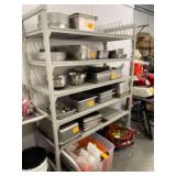 Portable Plastic Shelf 59.5' x23.5' x 75'
