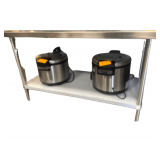 Stainless Steel Table 60' c 30' x 35.5'
