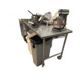 Stainless Steel Prep Table Portable on Wheels 55' x 30' x 36'