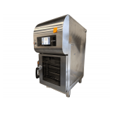 Alto-Shaam CTX4-10EVH Combitherm CT Express electric combi oven with a built-in ventless hood - 208-240V