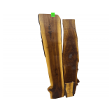 Live Edge Wood Planks ( Approx 5’ ) and 2 Cutting Boards