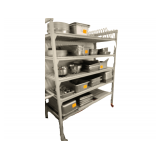 Portable Plastic Shelf 59.5' x23.5' x 75'