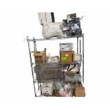 Contents of Shelf - Portion Cups - Paper Products - Food Wrap - Plastic Cups - Etc.