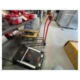 Inter Changeable Hand Cart with a Plastic Flatform Truck