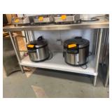 Stainless Steel Table 60' c 30' x 35.5'