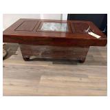 Wooden Habachi Table 42”L. X 22”W. X18”H