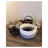 Wicker/Cloth Basket Assortment