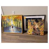 Assorted Artwork Various Styles And Sizes
