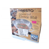 Stainless Steel Electric Wok