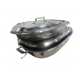 2 Stainless Pots With Lids 16'
