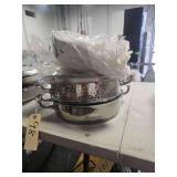 3 Stainless Steel 10' Pots with Lid