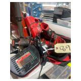 A Bag of Milwaukee Cordless Tools 4 Drills 2 Chargers 3 Batteries