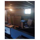 Corner Lot of Office Furniture