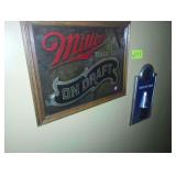 Miller 21x17" - Shlitz Wall Art
