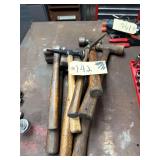 Wood handled Hammer Assortment