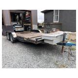 2007 Diamond C Trailer - Dual Axle - 7000lb Capacity - VIN: 46UFU162071111687 - Front Tool Box - Winch