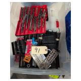 Miscellaneous Lot Taps and Drill Bits