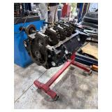 GM V8 Engine Block on Stand