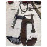 6" C Clamp and a 4"