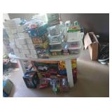 Various Collectible Model Cars and Train Set