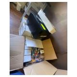 Hewlett- Packerd Printer Box of Plastic Model Cars
