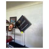 Electric Budweiser Sign 18" x 18" x 4.5"