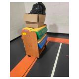 Rolling Bookshelf- Health Books