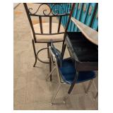Student Desk and Chair, 1 Stool, 2 Sheets Plexiglass