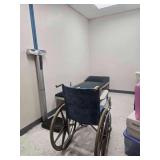 Medical Scale - 2 Exam Tables - Wheelchair- Filing Cabinet