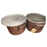2 Pots - 1 Lid