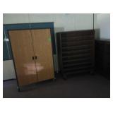 6ft Wood Cabinet