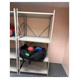 Duffle Bag with Dodge Balls, & Basketballs