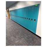 Steel Lockers 23’L. X5’H.