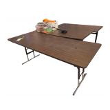 1 6’L. Folding Table 2 4’L. Folding tables Contents On Top Included