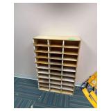 4ft Cubby Shelf