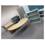 Contents of Room Containing Chairs, Shelves, Cabinet, Etc. (KIDS DESK NOT INCLUDED)