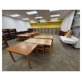 Wooden School Tables & Chairs
