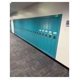 Steel Lockers 23’L.X5’H.