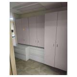 2 Filing Cabinets 3' W - Office Cabinet Attached to Wall Must Bring Proper Tools tools to Remove