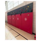 4 4ft wall padding mats