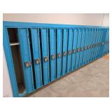 Approximately 28 Lockers