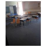 Contents of Room Containing Desks, Chairs, Cabinets, Etc.