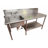 Sink with Prep Station - 6ft - Buyer Will Need To Disconnect