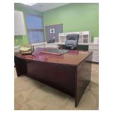 Contents of Office - Desk - Office Chairs - Cabinet