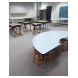 Contents of Room Containing Desks, Chairs, Tables, Cabinets, Etc.