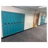 2 Smaller Sections of Lockers 6.5' and 10'