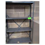 2 Metal Shelves