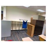 All Contents On Left Side Of Room