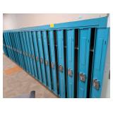 Approximately 28 Lockers